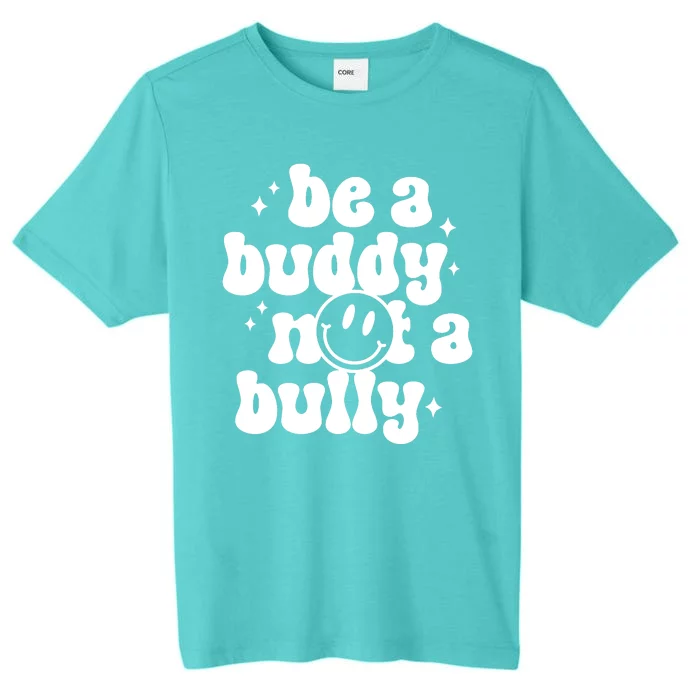 Be A Buddy Not A Bully Retro Smile Anti Bullying Unity Day ChromaSoft Performance T-Shirt