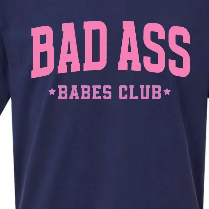 Bad Ass Babes Club Cute Sueded Cloud Jersey T-Shirt