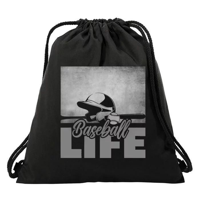 Baseball Apparel Baseball Drawstring Bag