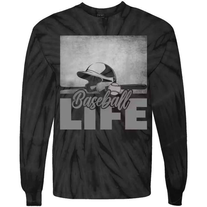 Baseball Apparel Baseball Tie-Dye Long Sleeve Shirt