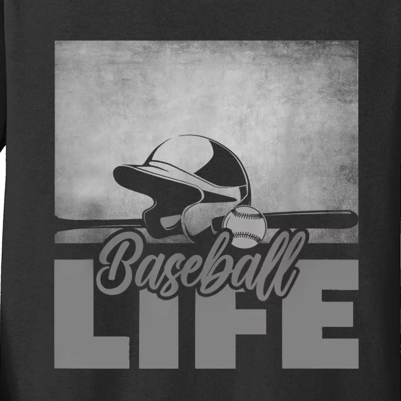 Baseball Apparel Baseball Kids Long Sleeve Shirt