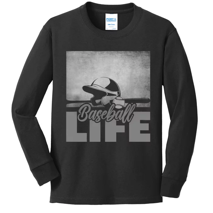 Baseball Apparel Baseball Kids Long Sleeve Shirt