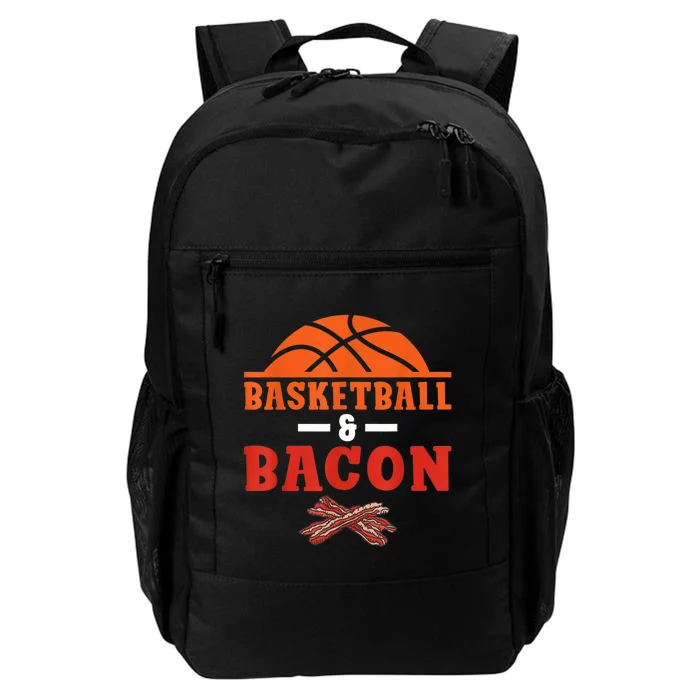 Basketball And Bacon Lover Basketball Daily Commute Backpack