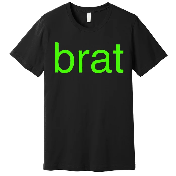 Brat Album Premium T-Shirt