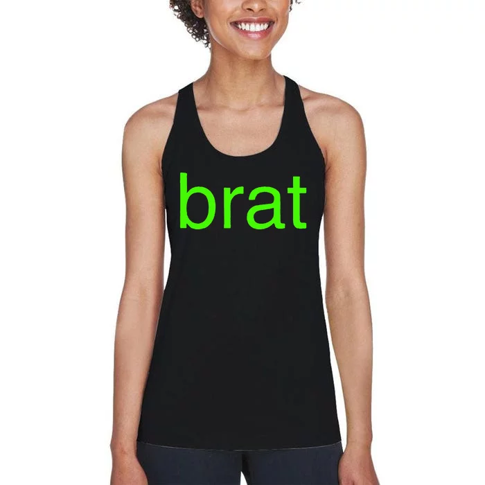 Brat Album Women's Racerback Tank