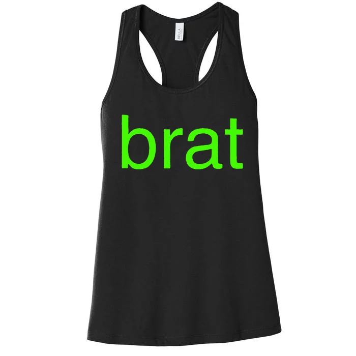 Brat Album Women's Racerback Tank