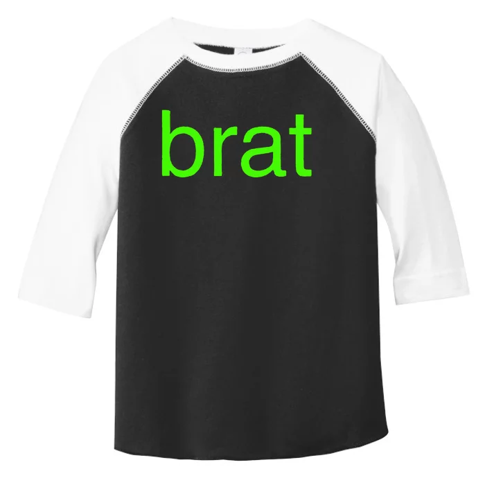 Brat Album Toddler Fine Jersey T-Shirt