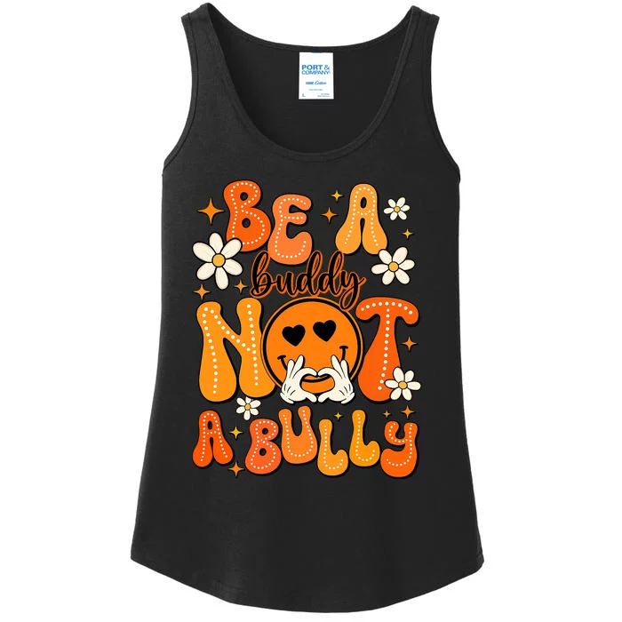 Be A Buddy Not A Bully Orange Anti Bullying Unity Day Ladies Essential Tank