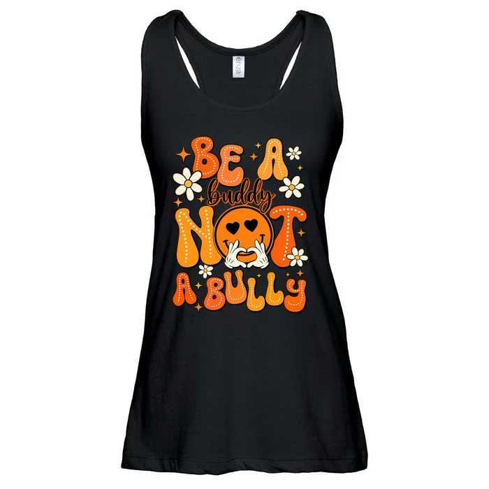 Be A Buddy Not A Bully Orange Anti Bullying Unity Day Ladies Essential Flowy Tank