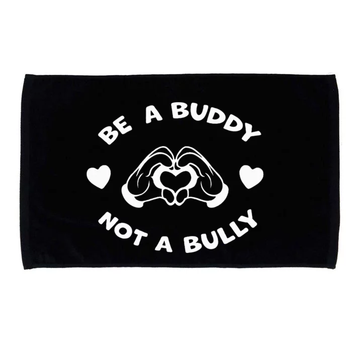 Be a Buddy Not a Bully Unity Day Orange Anti Bullying Microfiber Hand Towel