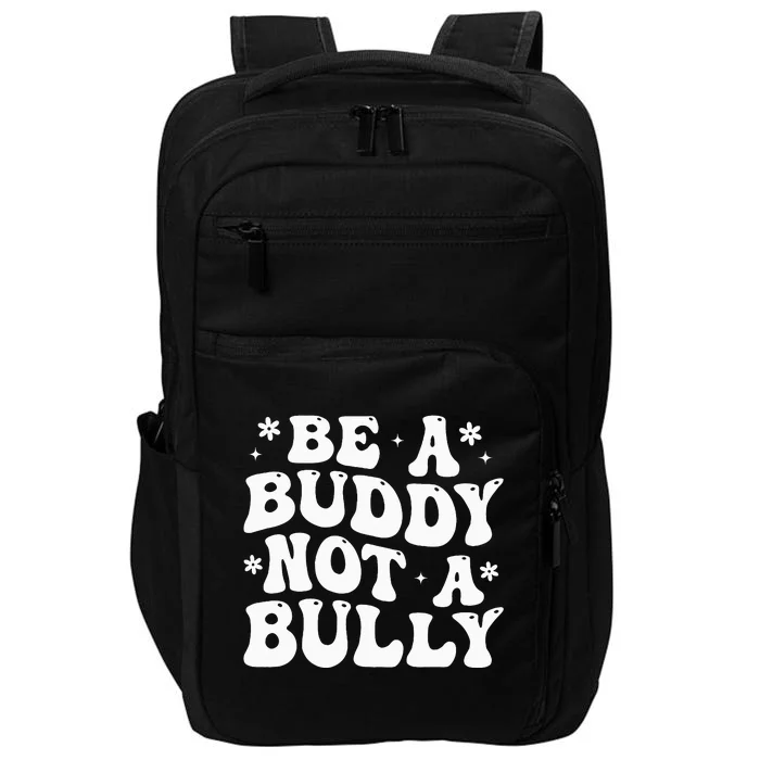 Be a Buddy Not a Bully Orange Anti Bullying Unity Day Impact Tech Backpack