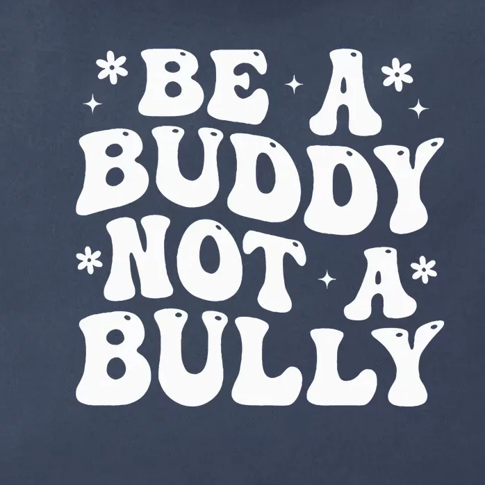 Be a Buddy Not a Bully Orange Anti Bullying Unity Day Zip Tote Bag