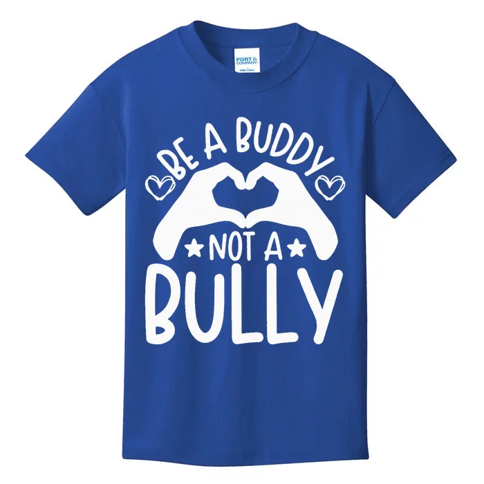 Be A Buddy Not A Bully Unity Day Orange Anti Bullying Kids T-Shirt