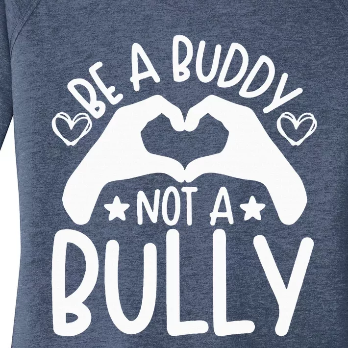 Be A Buddy Not A Bully Unity Day Orange Anti Bullying Women's Perfect Tri Tunic Long Sleeve Shirt