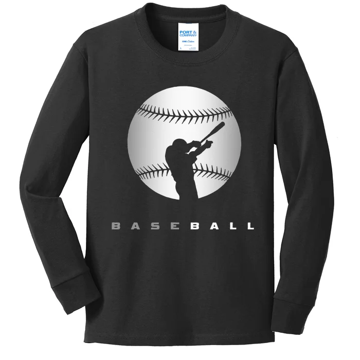 Baseball Apparel Baseball Kids Long Sleeve Shirt