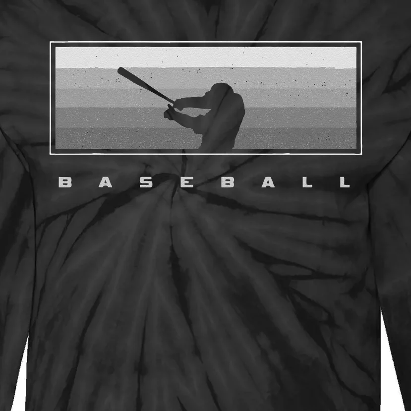 Baseball Apparel Baseball Tie-Dye Long Sleeve Shirt