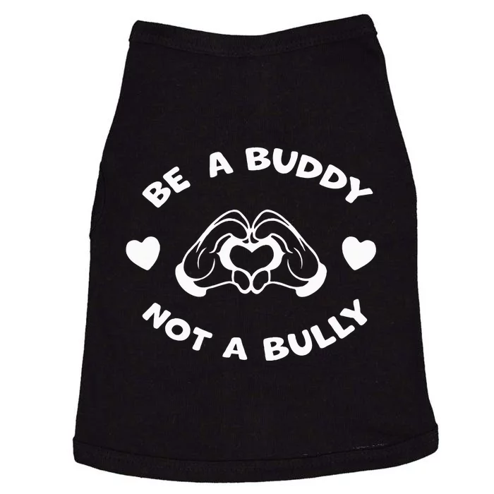 Be a Buddy Not a Bully Unity Day Orange Anti Bullying Doggie Tank