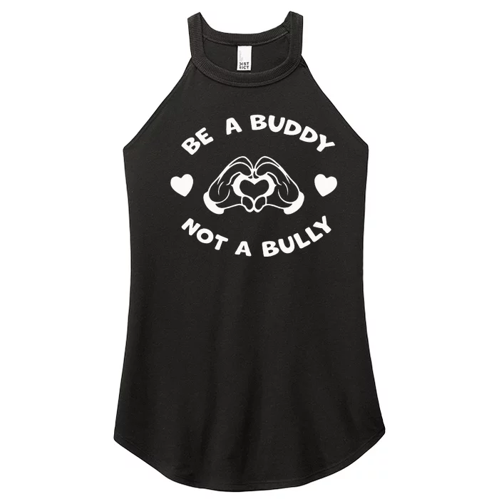 Be a Buddy Not a Bully Unity Day Orange Anti Bullying Women’s Perfect Tri Rocker Tank