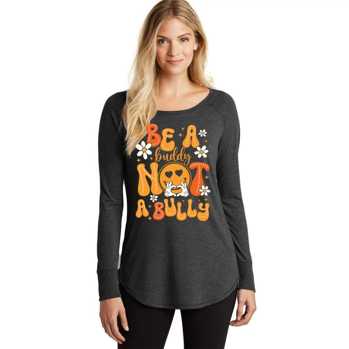 Be A Buddy Not A Bully Unity Day Orange Anti Bullying Women's Perfect Tri Tunic Long Sleeve Shirt