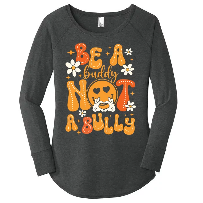 Be A Buddy Not A Bully Unity Day Orange Anti Bullying Women's Perfect Tri Tunic Long Sleeve Shirt