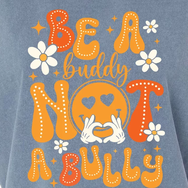 Be A Buddy Not A Bully Unity Day Orange Anti Bullying Garment-Dyed Women's Muscle Tee