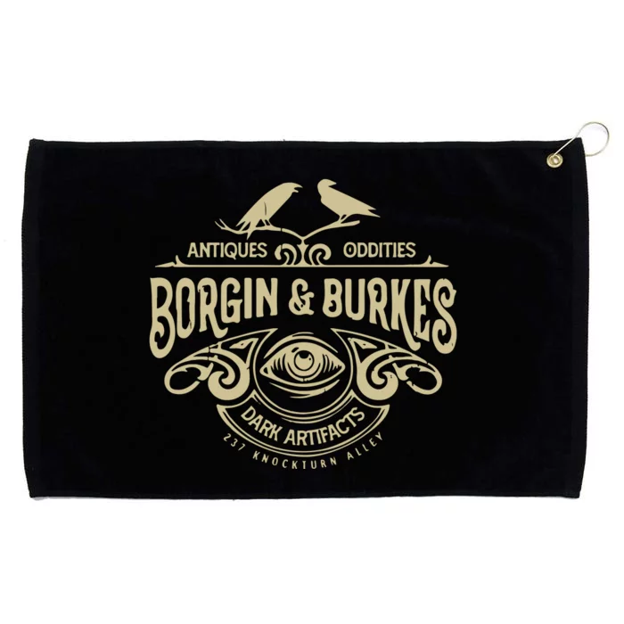 Borgin And Burkes Unusual And Ancient Wizarding Artifacts Grommeted Golf Towel