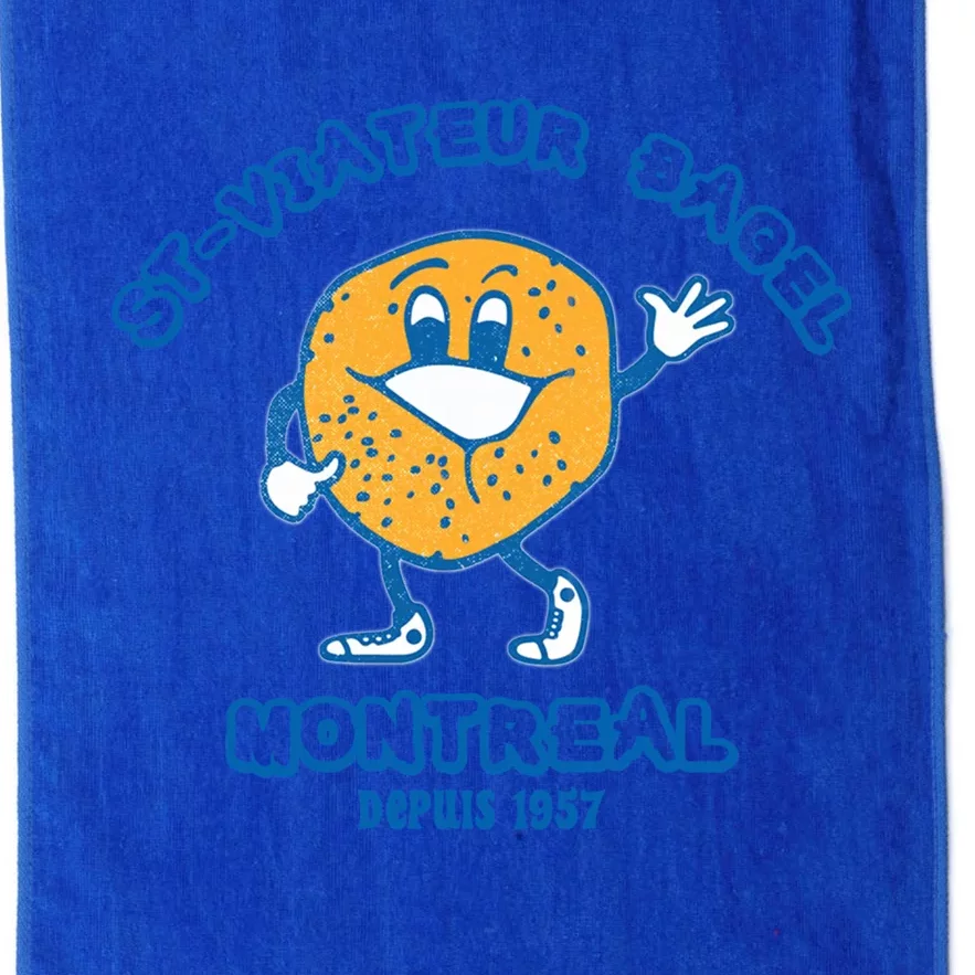 Bagels Are Booming Stviateur Bagel Montreal Depuis 1957 Gifts Platinum Collection Golf Towel