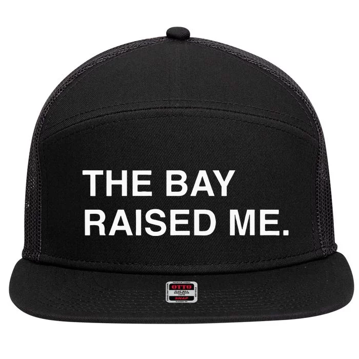 Bay Area Born And Raised Bay Area Thizz Hyphy Yay Area 7 Panel Mesh Trucker Snapback Hat