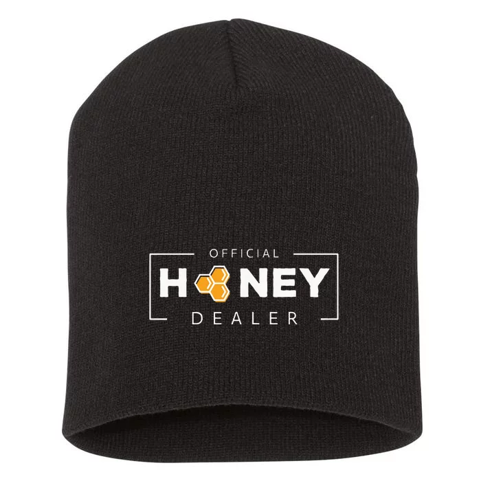 Beekeeper And Beekeeping Honey Bee Apiarist Short Acrylic Beanie