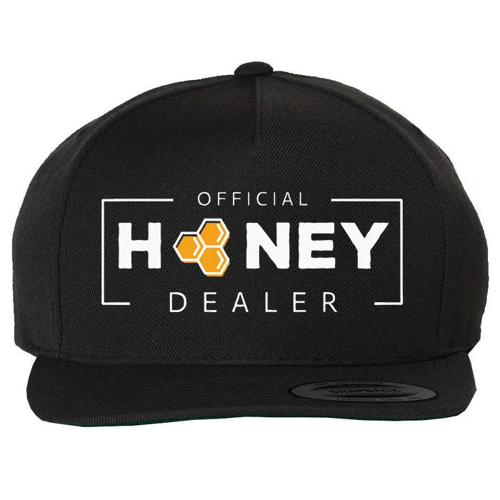 Beekeeper And Beekeeping Honey Bee Apiarist Wool Snapback Cap