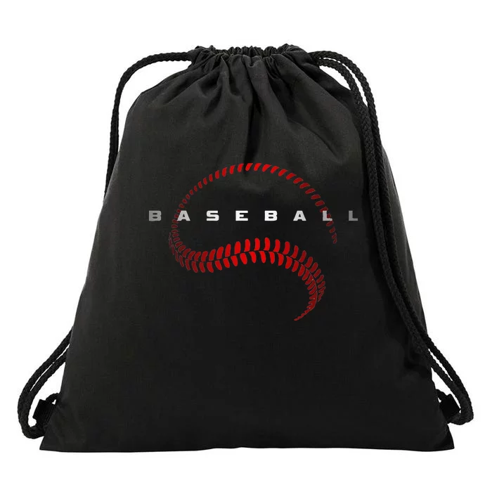 Baseball Apparel Baseball Drawstring Bag