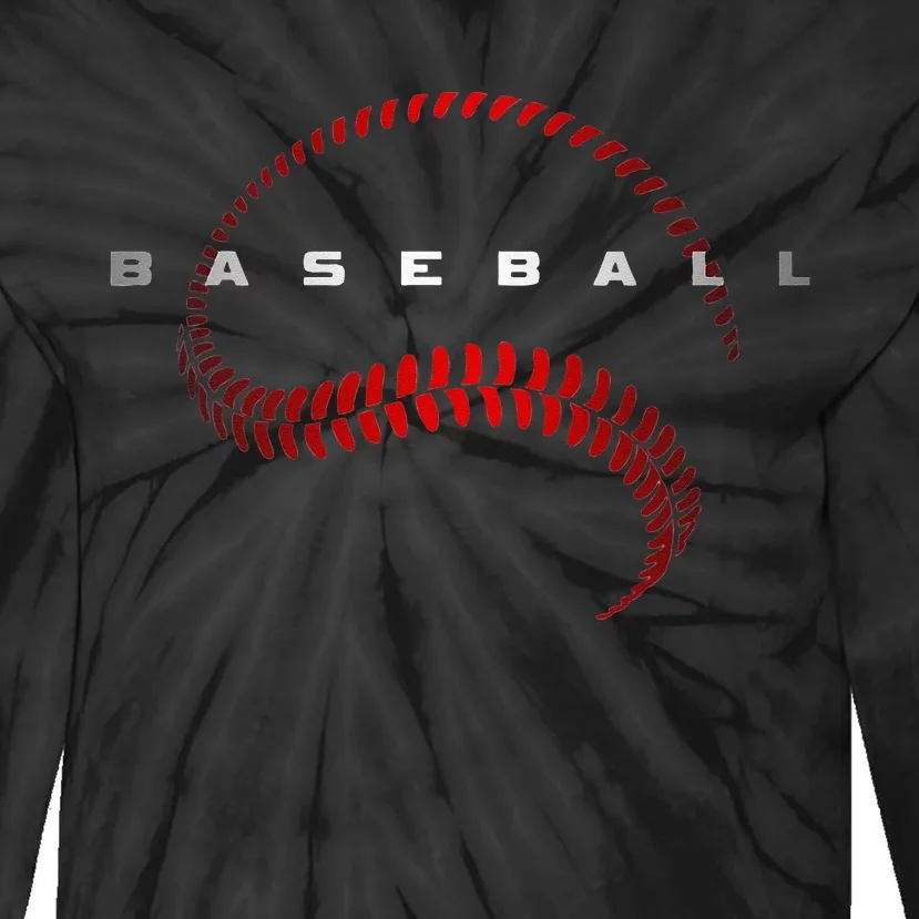 Baseball Apparel Baseball Tie-Dye Long Sleeve Shirt