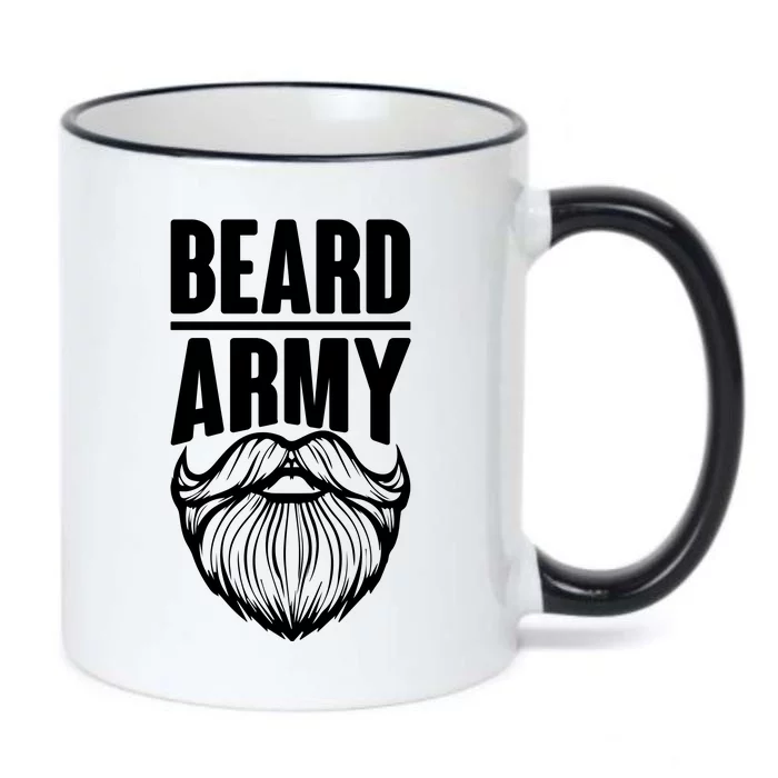 Beard Army Black Color Changing Mug