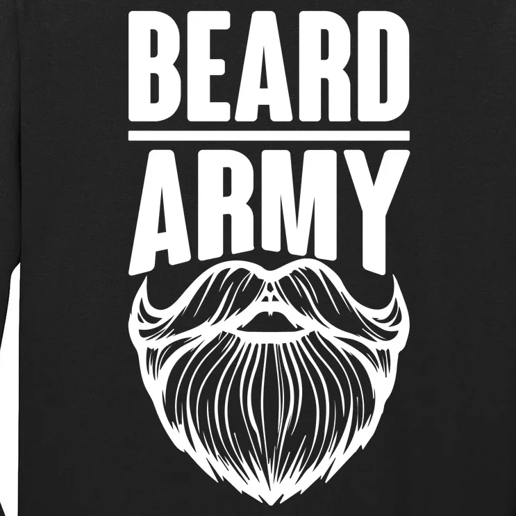 Beard Army Tall Long Sleeve T-Shirt