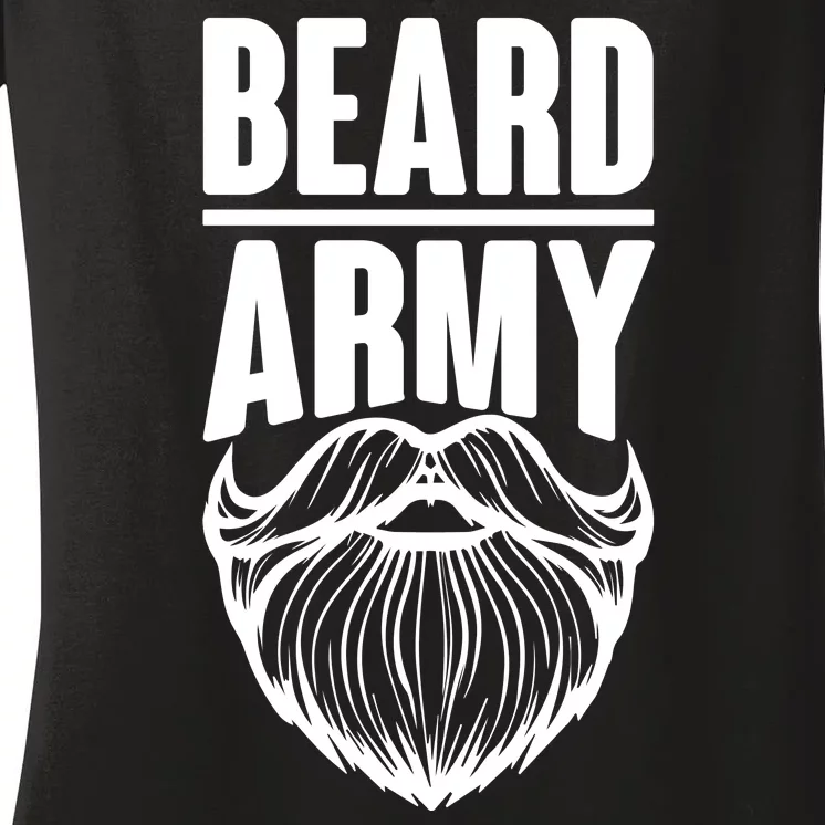 Beard Army Women's V-Neck T-Shirt