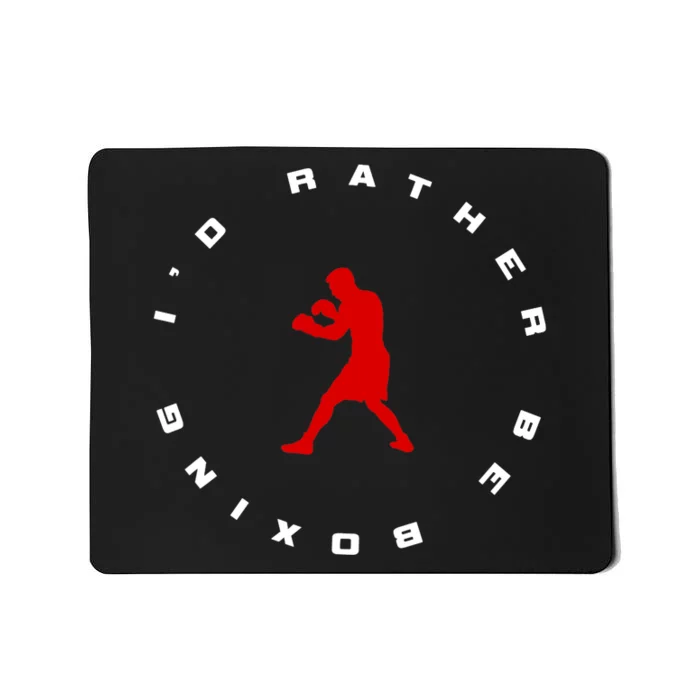 Boxing Apparel Boxing Mousepad