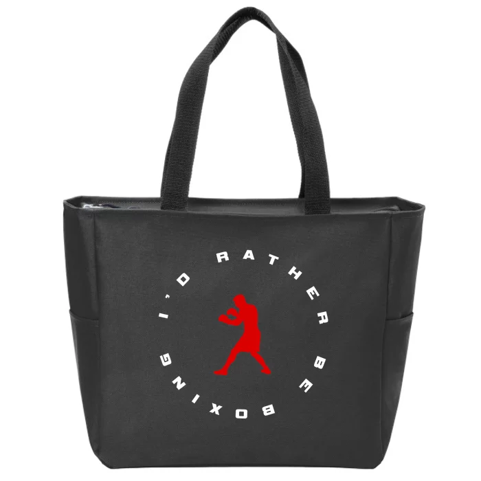 Boxing Apparel Boxing Zip Tote Bag