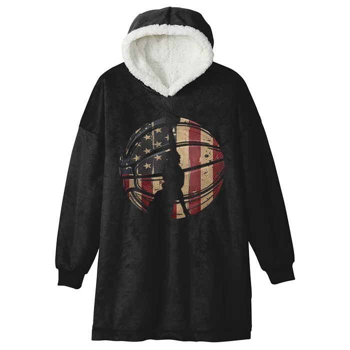 Basketball Apparel Basketball Hooded Wearable Blanket