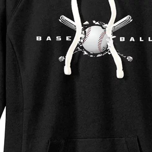 Baseball Apparel Baseball Women's Fleece Hoodie