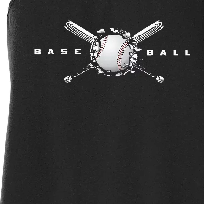 Baseball Apparel Baseball Women's Racerback Tank