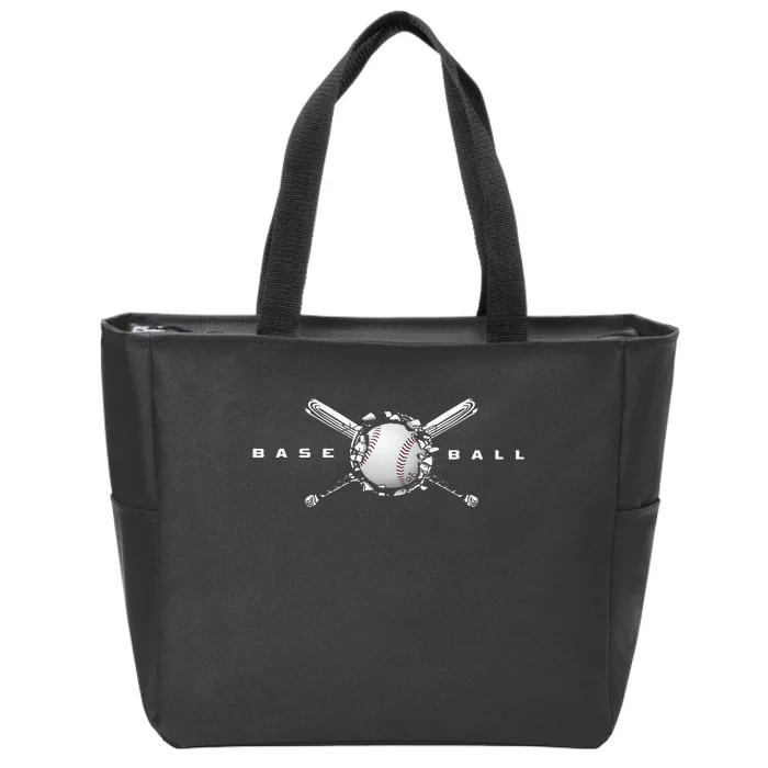 Baseball Apparel Baseball Zip Tote Bag