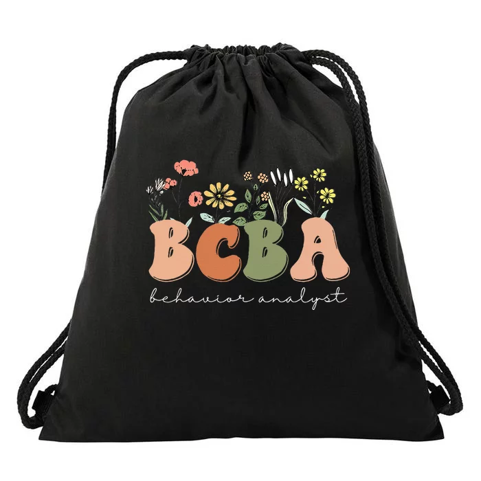 Behavior Analyst BCBA Behavior Therapist ABA Therapist RBT Drawstring Bag