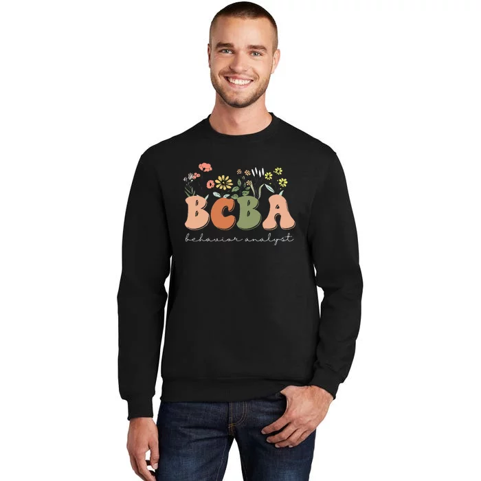 Behavior Analyst BCBA Behavior Therapist ABA Therapist RBT Tall Sweatshirt