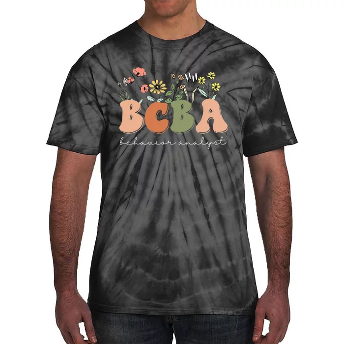 Behavior Analyst BCBA Behavior Therapist ABA Therapist RBT Tie-Dye T-Shirt