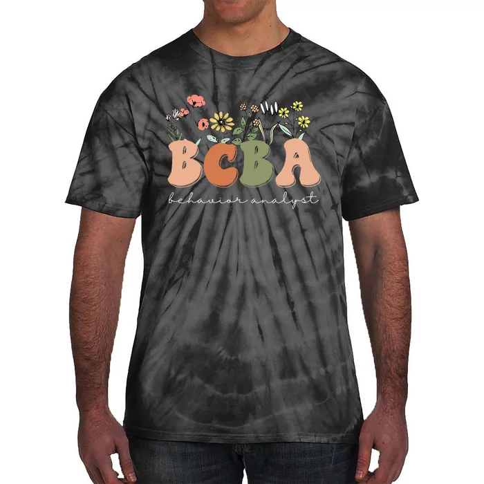 Behavior Analyst BCBA Behavior Therapist ABA Therapist RBT Tie-Dye T-Shirt