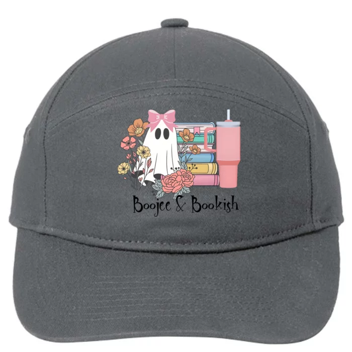 Boojee And Bookish Book Lover Bookworm 7-Panel Snapback Hat