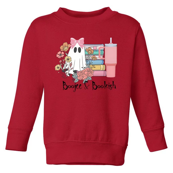 Boojee And Bookish Book Lover Bookworm Toddler Sweatshirt