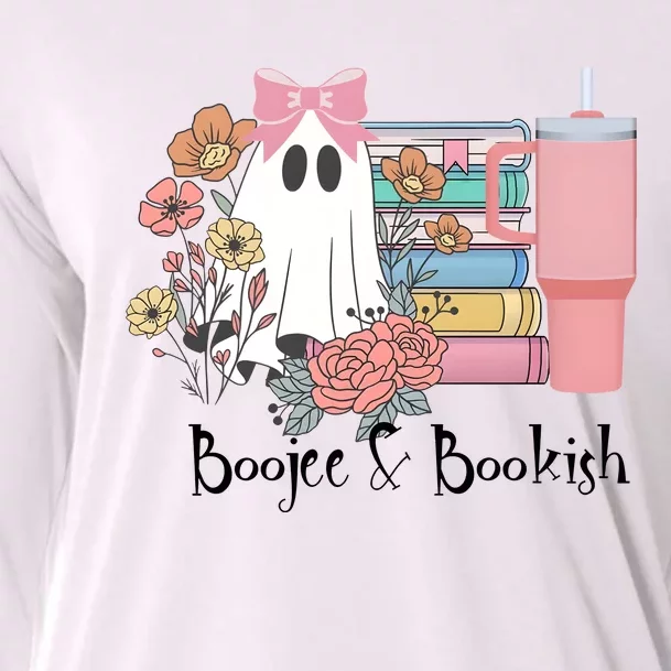 Boojee And Bookish Book Lover Bookworm Cooling Performance Long Sleeve Crew