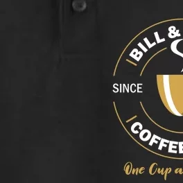 Bill And Bobs Coffee Shop AA Recovery Gift Dry Zone Grid Performance Polo