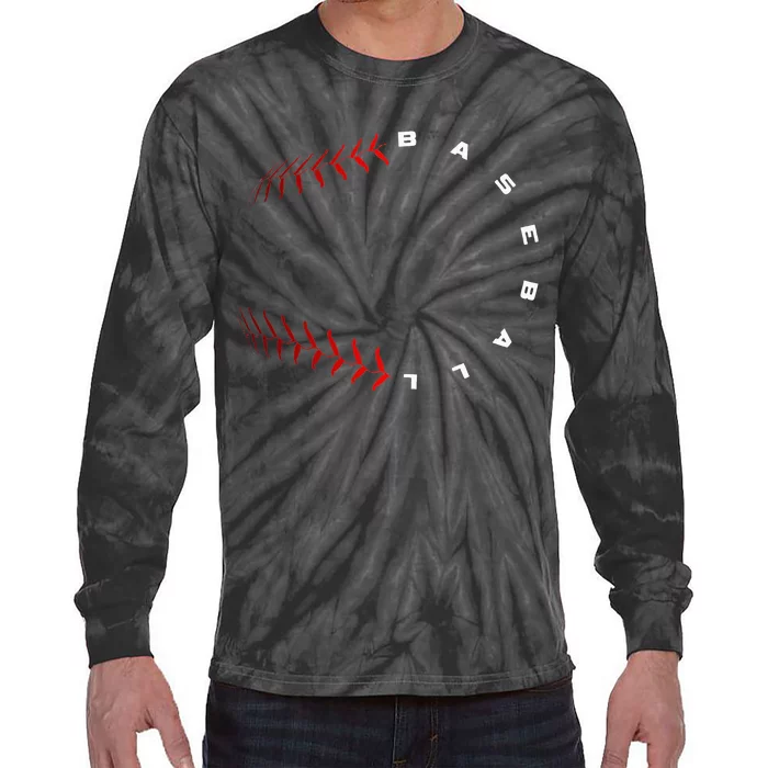 Baseball Apparel Baseball Tie-Dye Long Sleeve Shirt